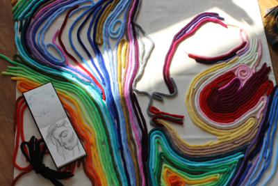 Вязаная графика