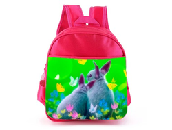 Рюкзак розовый год Кролика №7