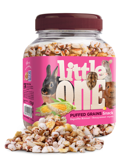 Little One для грызунов воздушные зёрна 100 г