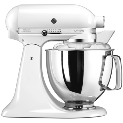 Планетарный Миксер KitchenAid ARTISAN 4.8л., белый, 5KSM175PSEWH
