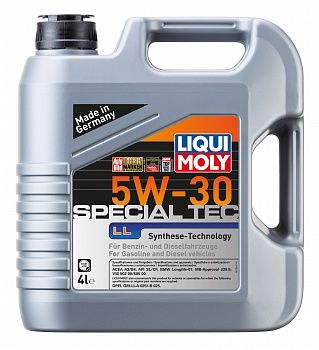 HC-синтетическое моторное масло &quot;Special Tec LL&quot; 5W30, 4 л