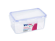 КОНТЕЙНЕР ПИЩЕВОЙ 0, 65 Л ДЛЯ СВЧ, КРЫШКА С ЗАЩЕЛКАМИ