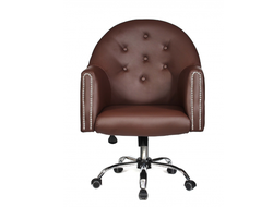 Кресло Шарм экокожа коричневая