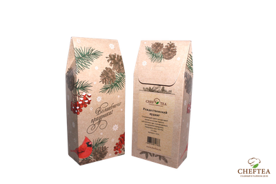 Коробочка крафт-домик "Волшебного праздника"