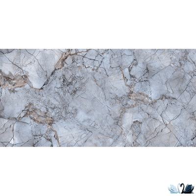 Керамогранит NB CERAMIC Calcolo Light Blue P2138 120 х 60 см серо - голубой полированный