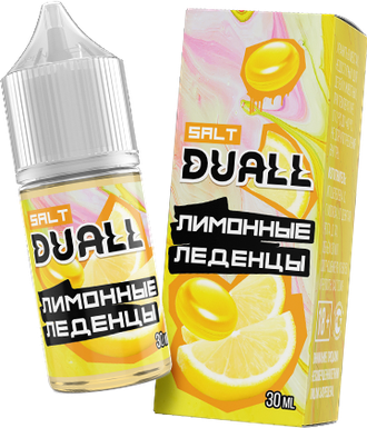 DUALL SALT (STRONG) 30ml - ЛИМОННЫЕ ЛЕДЕНЦЫ