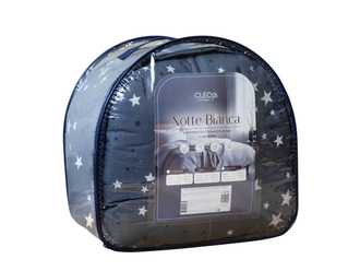 Постельное белье Cleo с одеялом евро сатин 200х220х1 230х250х1 50х70х2 32/009-NBO