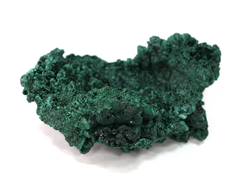 Малахит плисовый, кристаллический, Конго (95*78*33 мм, 156 г) №18528