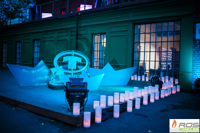 Светодиодные LED свечи, цвет "Янтарный"