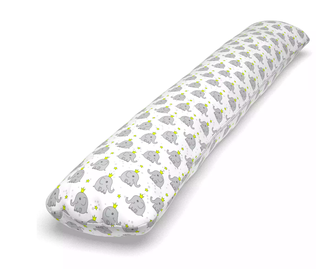 Подушка для мужчин во весь рост I 190х 35 см с шариками внутри и наволочка хлопок цвет на выбор