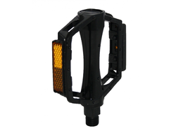 Педали алюминиевые черные