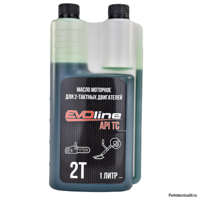 Масло моторное EVOline для 2-тактных двигателей