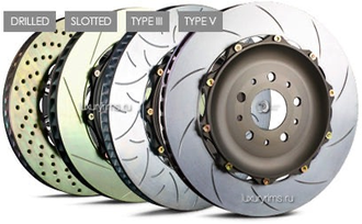 Тормозные роторы под диски для Brembo GT 355x32 пара 2шт