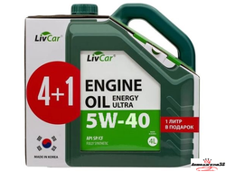 Livcar Engine OIL Energy ECO 5W-40 4+1л