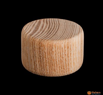 Деревянный колпачок Ясень 24/410