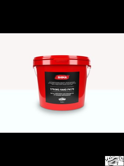 Паста для очистки рук от сильных загрязнений SHIMA DETAILER STRONG HAND PASTE 1л