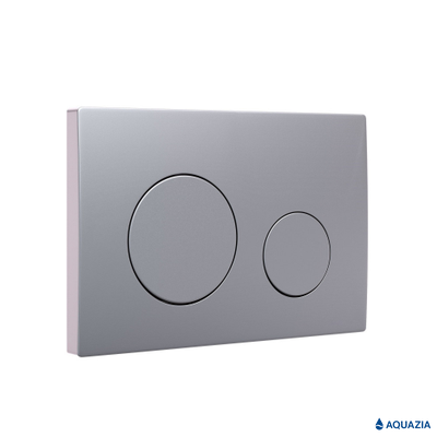 Кнопка AQUAZIA для инсталляции ATOM Ring (Матовый хром)