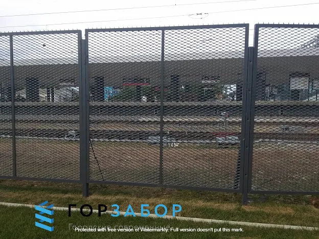 Секционный забор из сетки для РЖД