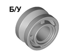! Б/У - Wheel 11mm D. x 8mm with Center Groove, Light Bluish Gray (42610 / 4211758) - Б/У