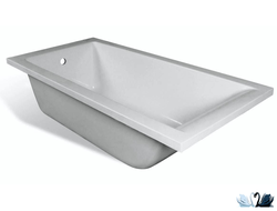 Ванна Эстет Дельта 170 x 80 см мраморная прямоугольная