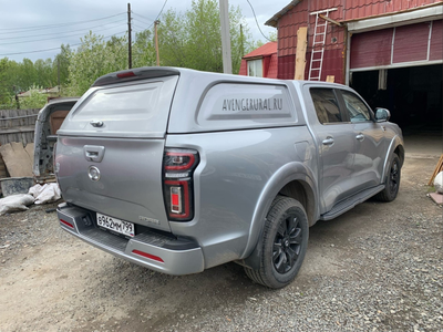 Стильный коммерческий кунг Sk3 для Грейт Вол Поер серебристого цвета от AVENGERURAL.RU