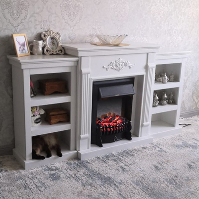 Электрокамин Брукс LUX WT