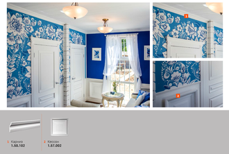 Молдинг 1.51.307 - 96*25*2000мм