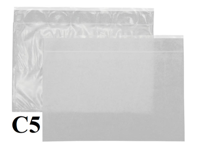 Самоклеящийся конверт С5 (165х240мм+15мм), однократное заклеивание