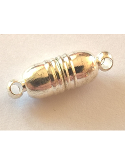 Магнитные застежки, цилиндр 12 мм золото