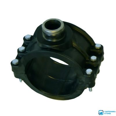 Хомут-врезка125х 3/4 ПЭ UNIDELTA для водопровода