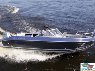 Тент на лодку ВОЛЖАНКА 49 FISH - 2017