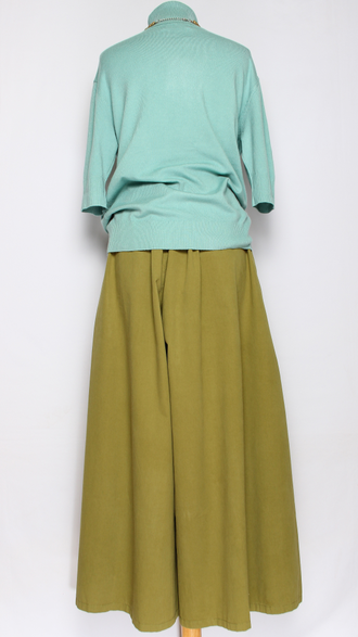 Свитер "ГЛАДКИЙ к\р"  8005 мятный, бежевый, винный, джинс, черный, синий, серый р.48-52