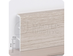 Плинтус ПВХ Рико Концепт 80мм 2,2м. 80021