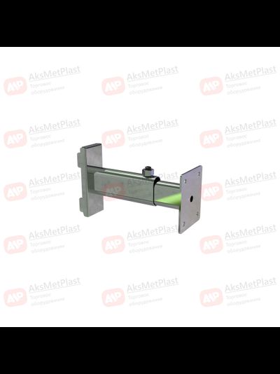 KM10 Дистанционное крепление хромированное к стене колонны регулируемое длина 70—115 мм