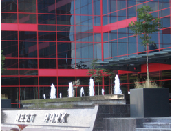 Реклама на стойках в БЦ «WEST PARK PLAZA (ВЕСТ ПАРК ПЛАЗА)»