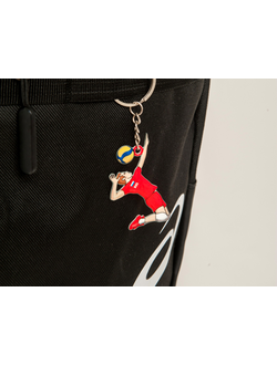 Брелок металлический двусторонний "Нападающий"