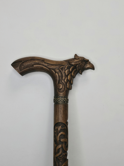 Трость "Венценосный орел Резной"