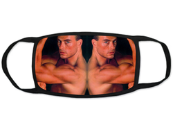 Тканевая защитная маска на лицо Jean-Claude Van Damme, Жан-Клод Ван Дамм №13