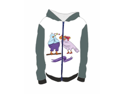 Толстовка 3D с полной запечаткой #8 на День влюблённых, 14 февраля