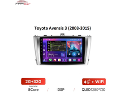 Штатная магнитола FarCar TM1224M для Toyota Avensis 3 (2008-2015) на Android (2gb/32gb/DSP/WiFi/4G/GPS/BT)