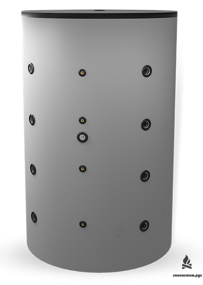 Бак аккумуляторный отопительный Eldom 2000 литров, неэмалированный