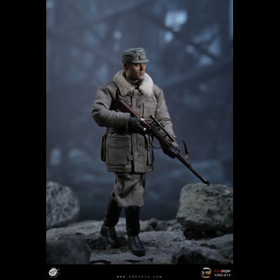 Немецкий снайпер Эрвин Кёниг ("Враг у ворот") - КОЛЛЕКЦИОННАЯ ФИГУРКА 1/12 German Sniper Colonel (CMS013) - POPTOYS