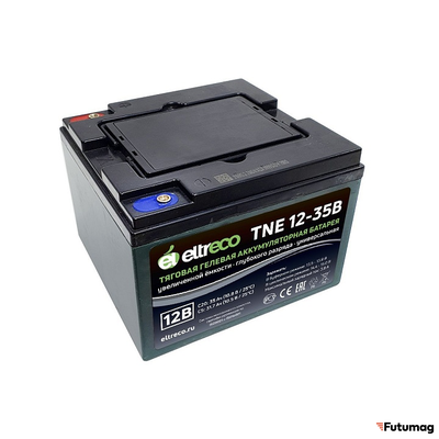Тяговый аккумулятор Eltreco TNE12-35 (12V28.5A/H C3)