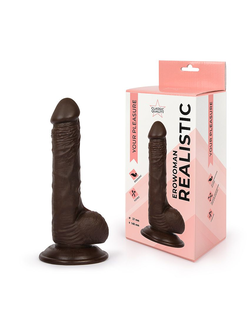 ER-30057-1 Фаллоимитатор L рабочей части 140 мм D 37 мм Erowoman