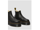 Зимние челси мужские Dr. Martens 2976 Black c мехом Chelsea