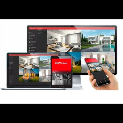 Комплект IP-камер 8 Мегапикселей с записью звука «GVS DS-F5 IP 4K Full»
