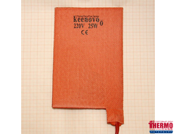 Гибкая нагревающая пластина 25 Вт 220 В (100х150) (терм.1) Keenovo