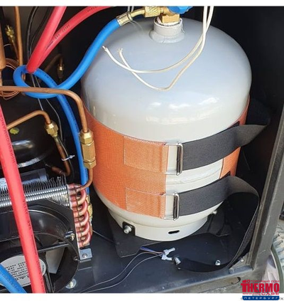 ГИБКАЯ НАГРЕВАЮЩАЯ ПЛАСТИНА 400 ВТ 220 В (150Х700) (ТЕРМ.60) KEENOVO (имеет текстильную застежку с липучкой)