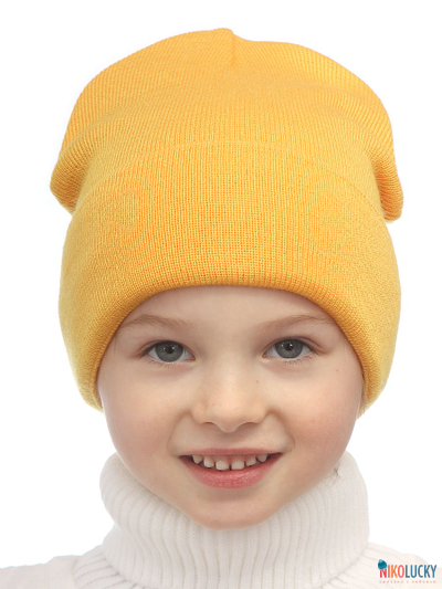 Шапка 22202-01 желтый 48-52