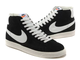 Nike Blazer Mid Black (Черные с белым)